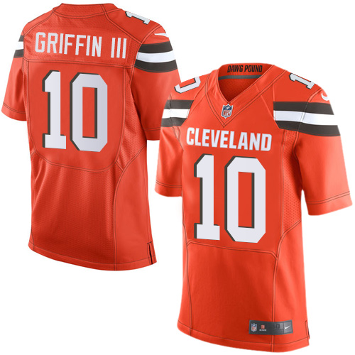 Youth Limited Robert Griffin III Nike Jersey Orange Alternate - #10 NFL Cleveland Browns